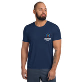 Distressed Athletic T-Shirt